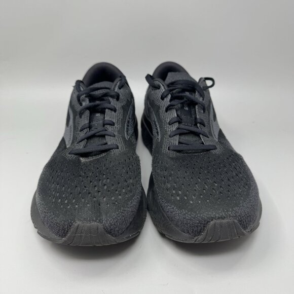 Brooks Ghost 16 Mens Size 11  Wide Triple Black Athletic Running Shoes Sneakers - Picture 4 of 8